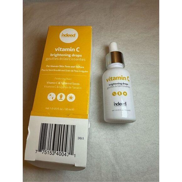 Indeed Labs Vitamin C Brightening Drops Size: 1.0 oz - Picture 2 of 5